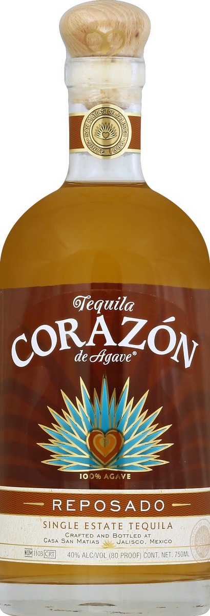 slide 2 of 2, Corazón Tequila 750 ml, 750 ml
