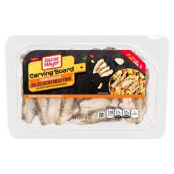 Oscar Mayer Carving Board Herb Roasted Grilled Chicken Breast Strips, 6 oz Pack