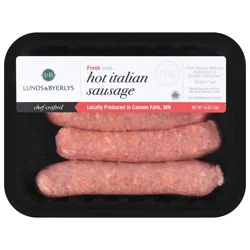 Lunds & Byerlys Hot Italian Fresh Pork Sausage 16 oz