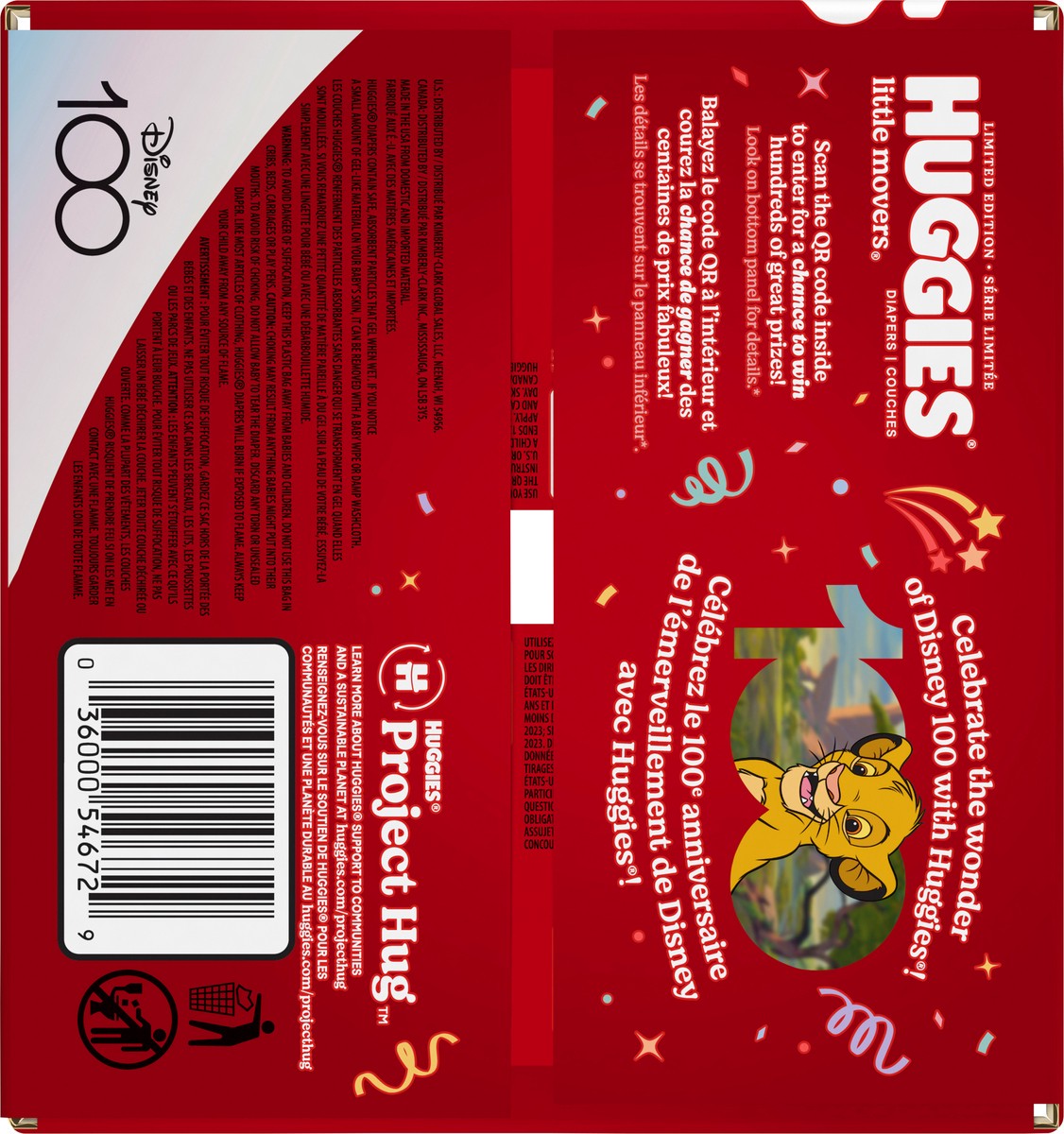 slide 2 of 9, Huggies Little Movers Baby Diapers, Size 7, 36 Ct, 36 ct