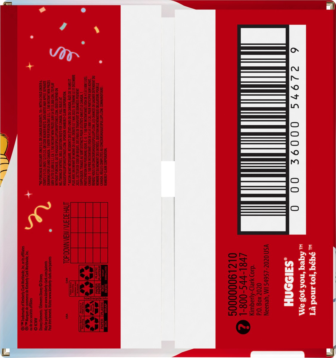 slide 9 of 9, Huggies Little Movers Baby Diapers, Size 7, 36 Ct, 36 ct