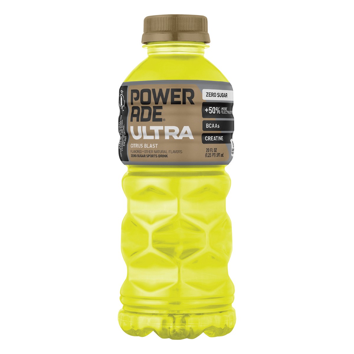 slide 1 of 2, POWERADE Ultra Citrus Blast Sports Drink Bottle, 20 fl oz