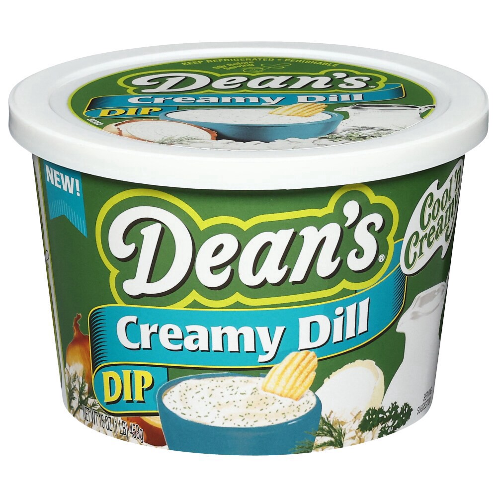 slide 3 of 5, Dean's® Creant Dill Dip Tub, 16 oz