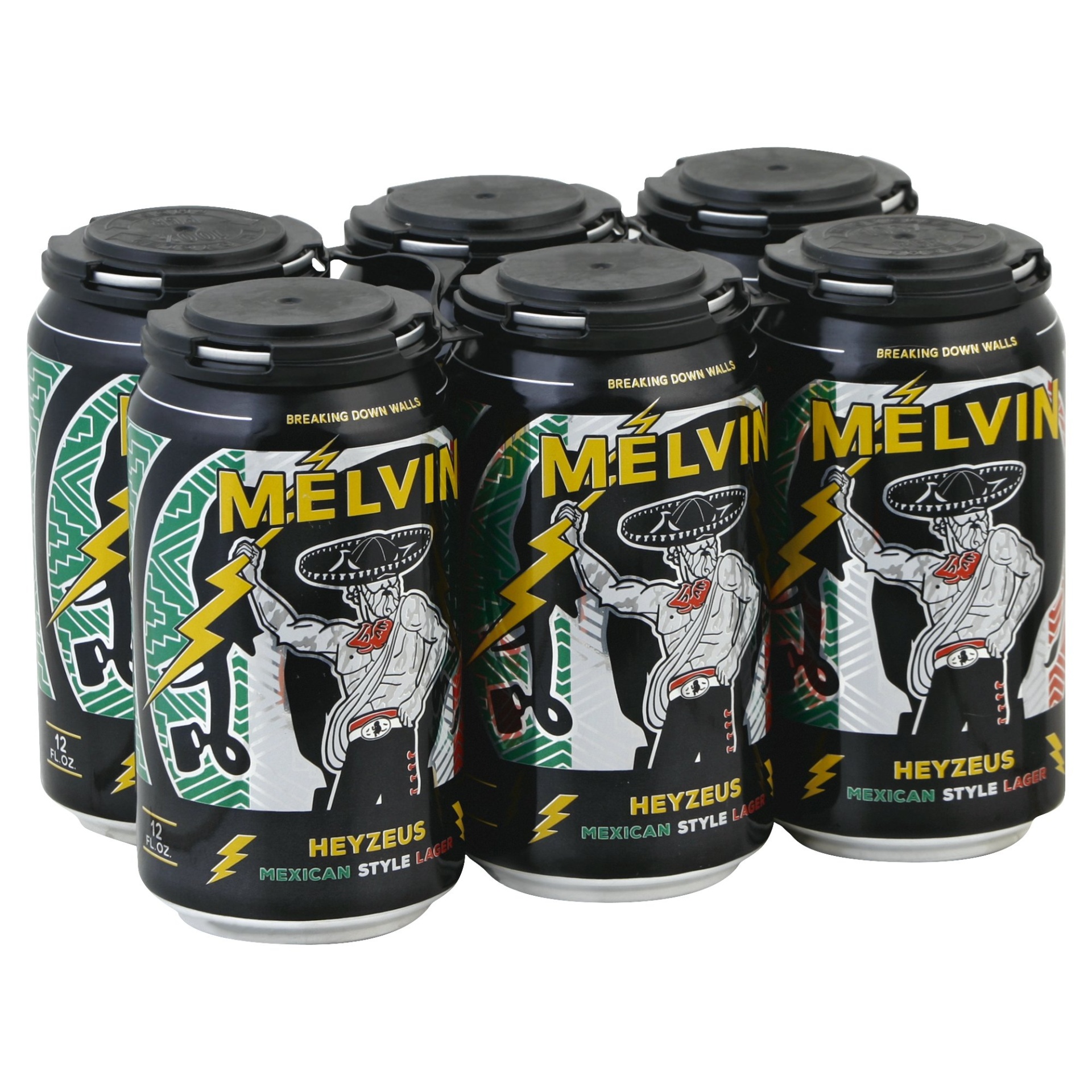 slide 1 of 1, Melvin Brewing Heyzeus Mexican-Style Lager, 6 ct; 12 fl oz