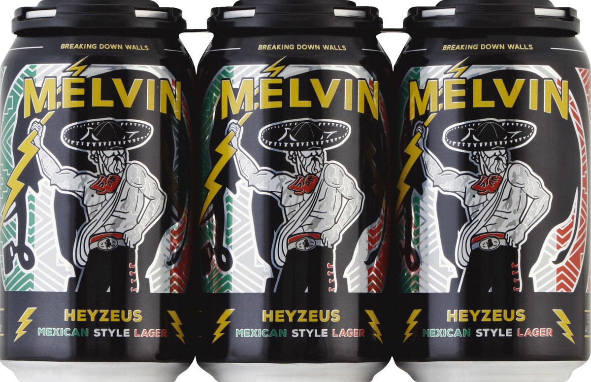 slide 1 of 4, Melvin Beer 6 ea, 6 ct; 12 oz