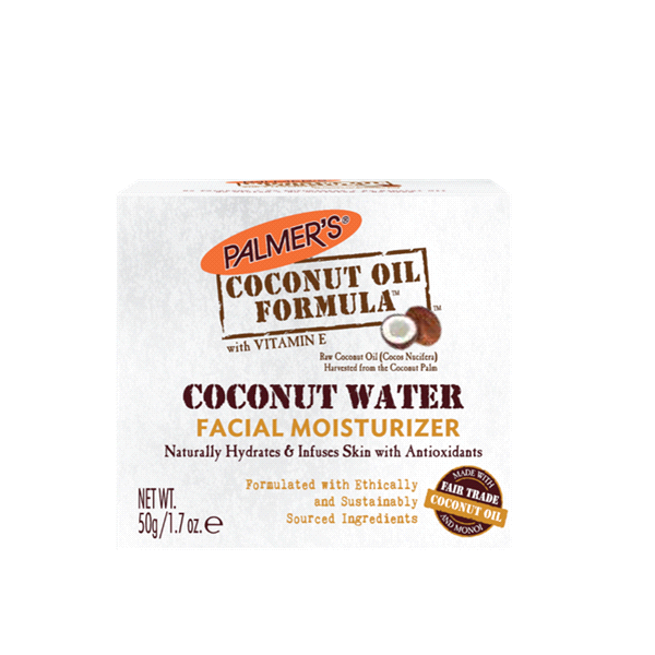 slide 1 of 1, Palmer's Coconut Oil Formula Coconut Water Facial Moisturizer, 1.7 oz