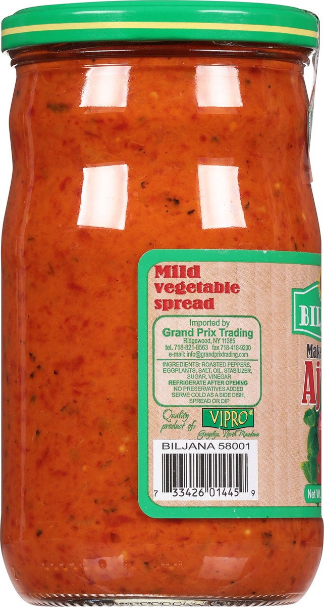 slide 3 of 11, Biljana Homemade Mild Vegetable Spread 23.6 oz, 23.6 oz