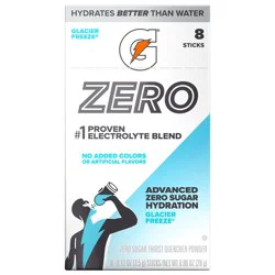 Gatorade Zero Sugar Advanced Hydration Stick Packs - Glacier Freeze