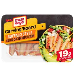 Oscar Mayer Carving Board Buffalo Style Grilled Chicken Breast Strips, 6 oz Pack