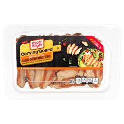 Oscar Mayer Carving Board Buffalo Style Grilled Chicken Breast Strips, 6 oz Pack