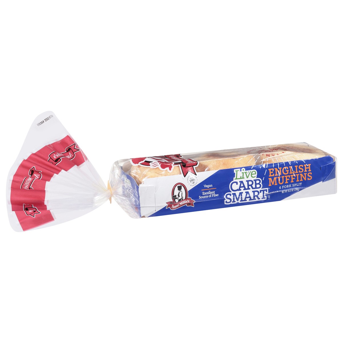 slide 6 of 9, Aunt Millie's Live Carb Smart English Muffins 6 ct, 6 ct