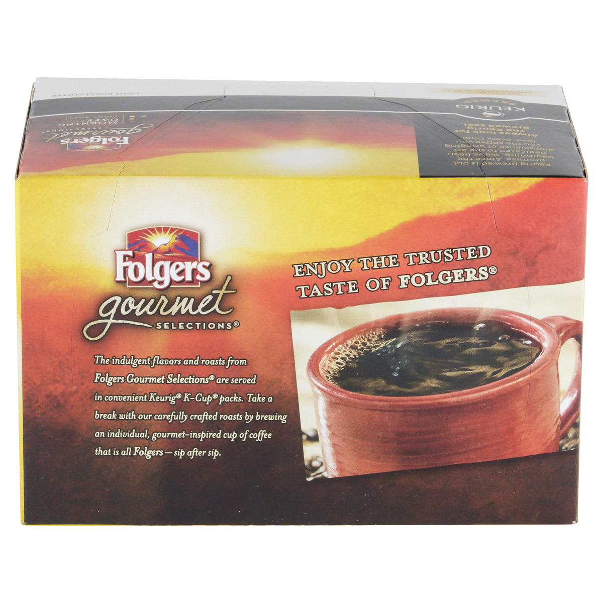 slide 2 of 6, Folgers Gourmet Selections Coffee Morning Cafe K-Cup Pods, 12 ct