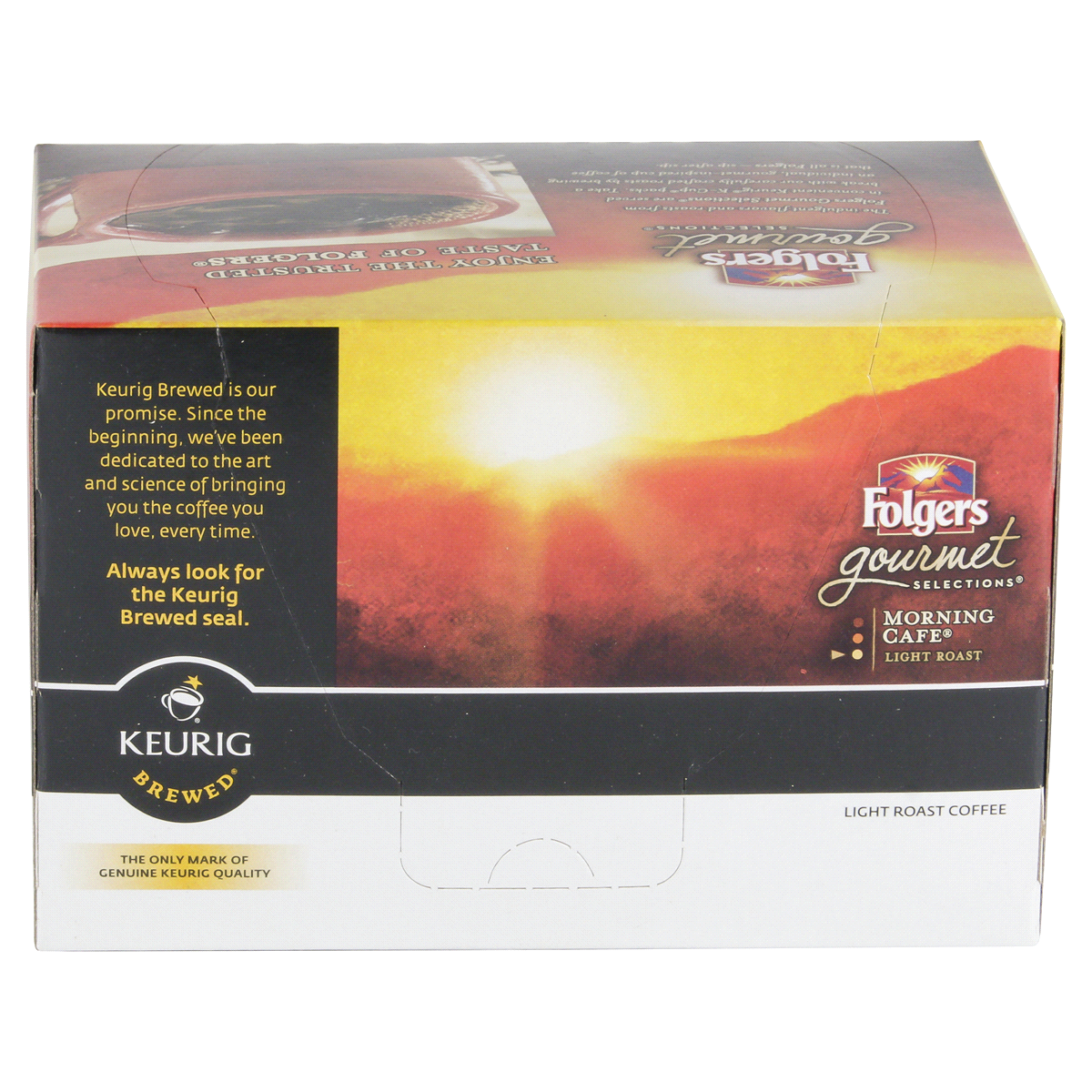 slide 6 of 6, Folgers Gourmet Selections Coffee Morning Cafe K-Cup Pods, 12 ct