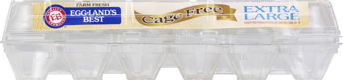 slide 4 of 4, Eggland's Best Cage Free Extra Large Brown Eggs, 12 count, 12 ct