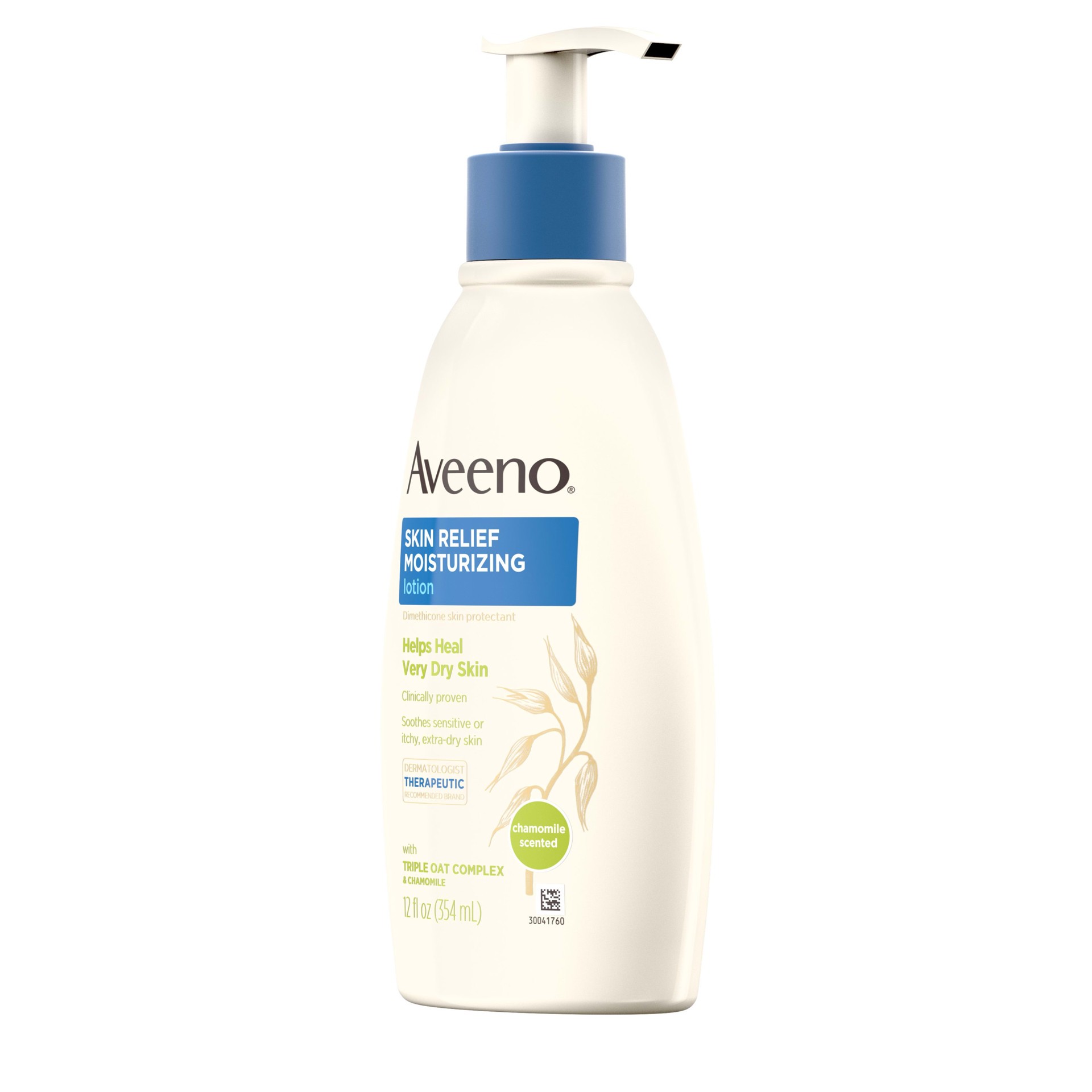 slide 3 of 5, AVEENO Skin Relief Moisturizing Lotion Chamomile Scented, 12 Fl. Oz, 12 fl oz