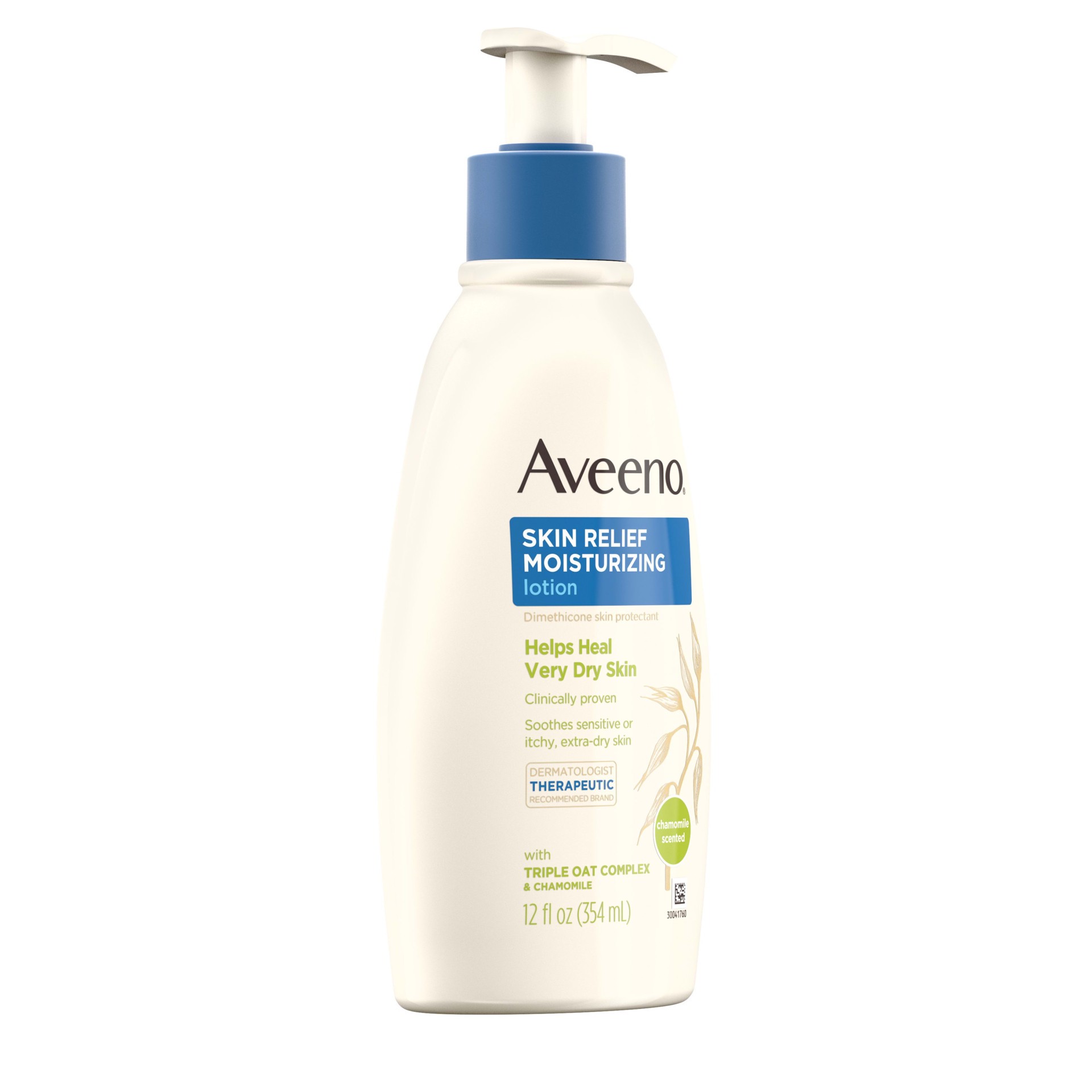 slide 2 of 5, AVEENO Skin Relief Moisturizing Lotion Chamomile Scented, 12 Fl. Oz, 12 fl oz