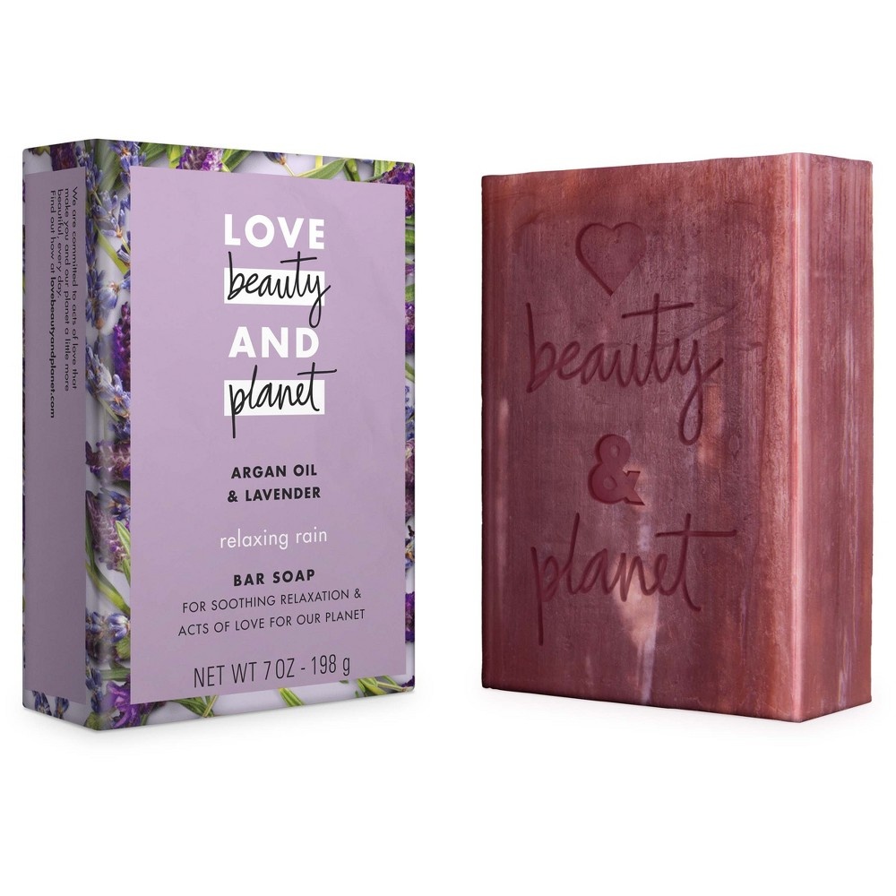 slide 2 of 6, Love Beauty and Planet Argan Oil & Lavender Bar Soap, 7 oz