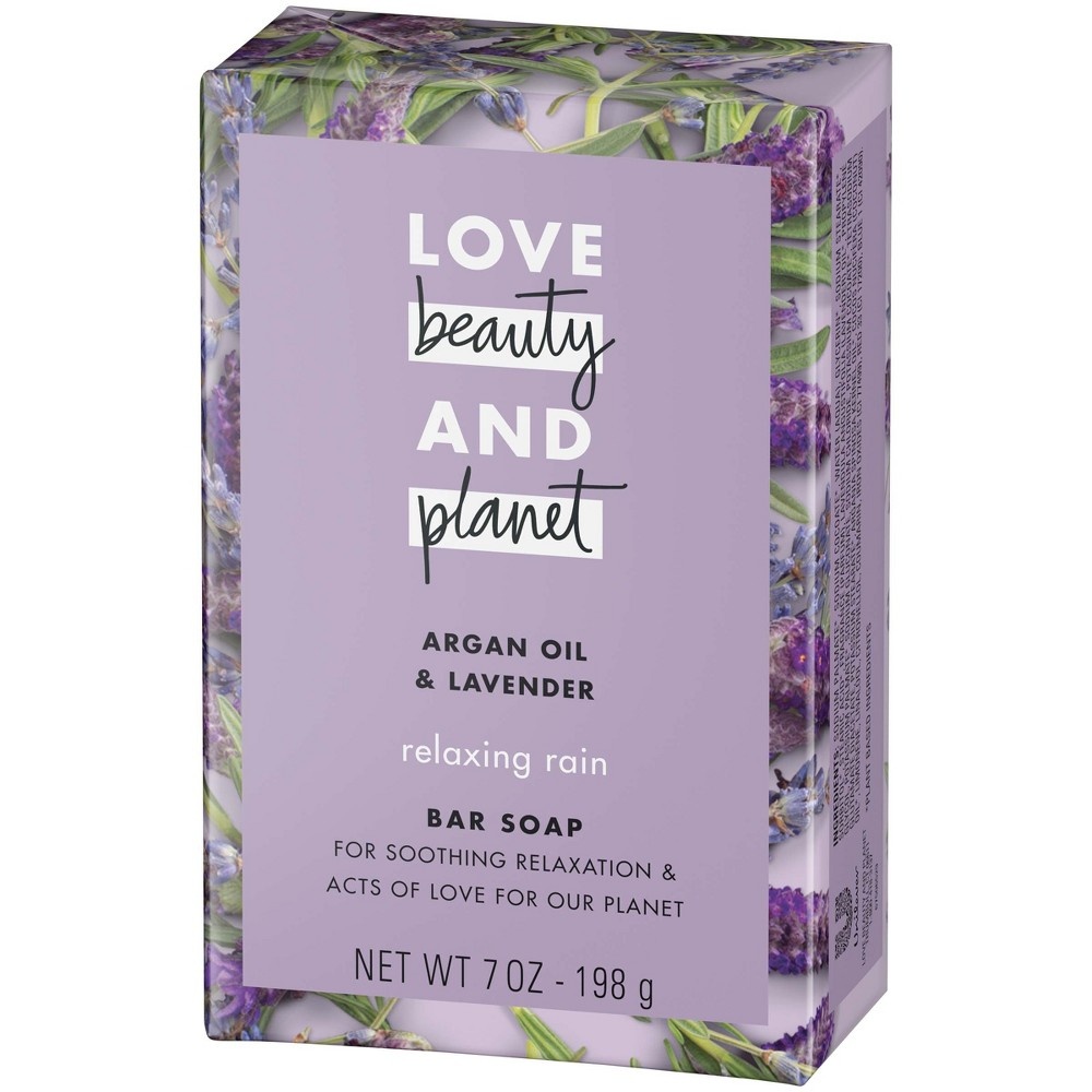 slide 3 of 6, Love Beauty and Planet Argan Oil & Lavender Bar Soap, 7 oz