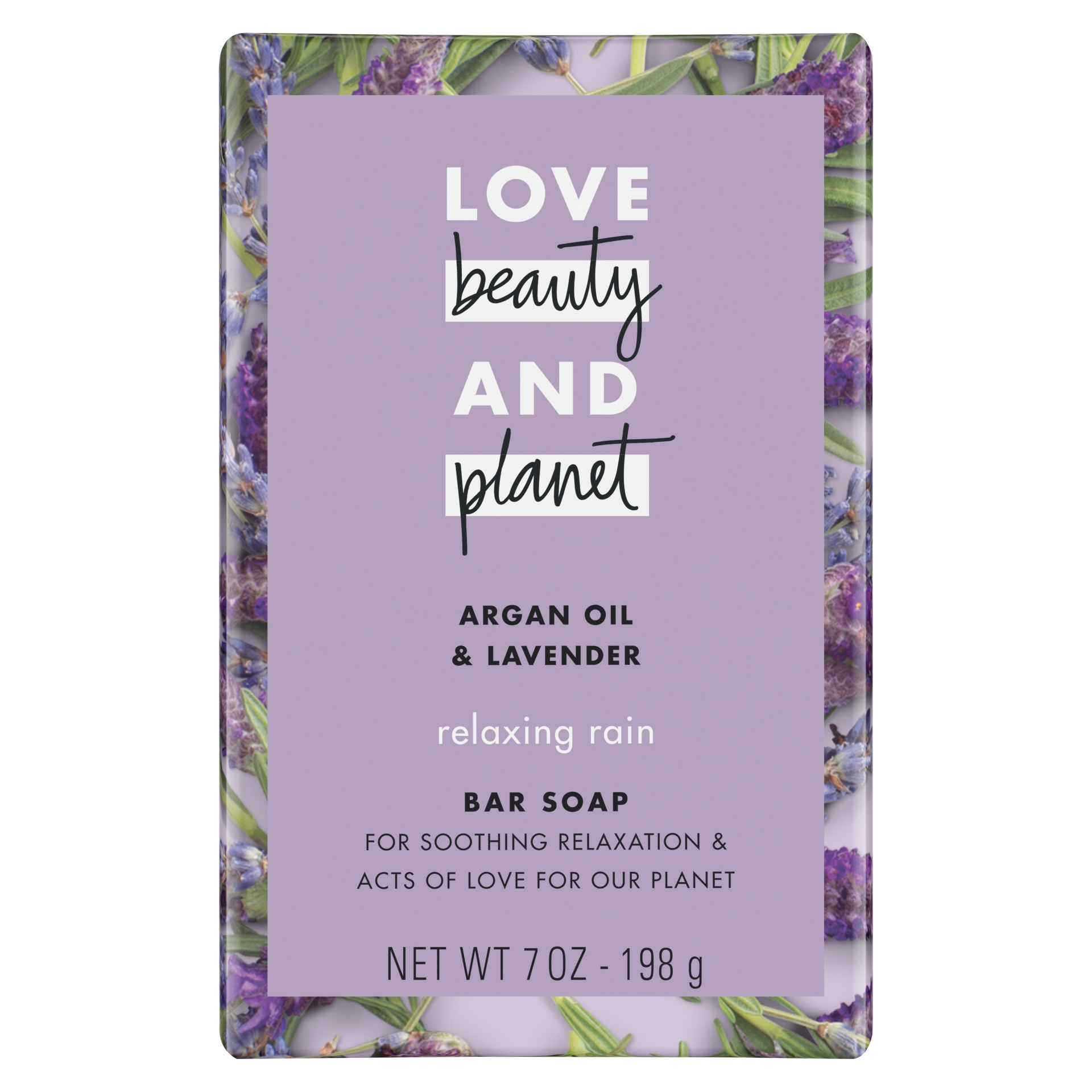 slide 1 of 6, Love Beauty and Planet Argan Oil & Lavender Bar Soap, 7 oz