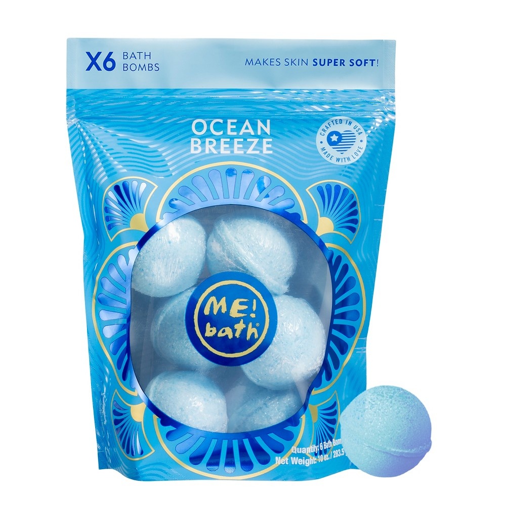 slide 4 of 4, Me! Bath Ocean Breeze Bath Soaks, 6 ct