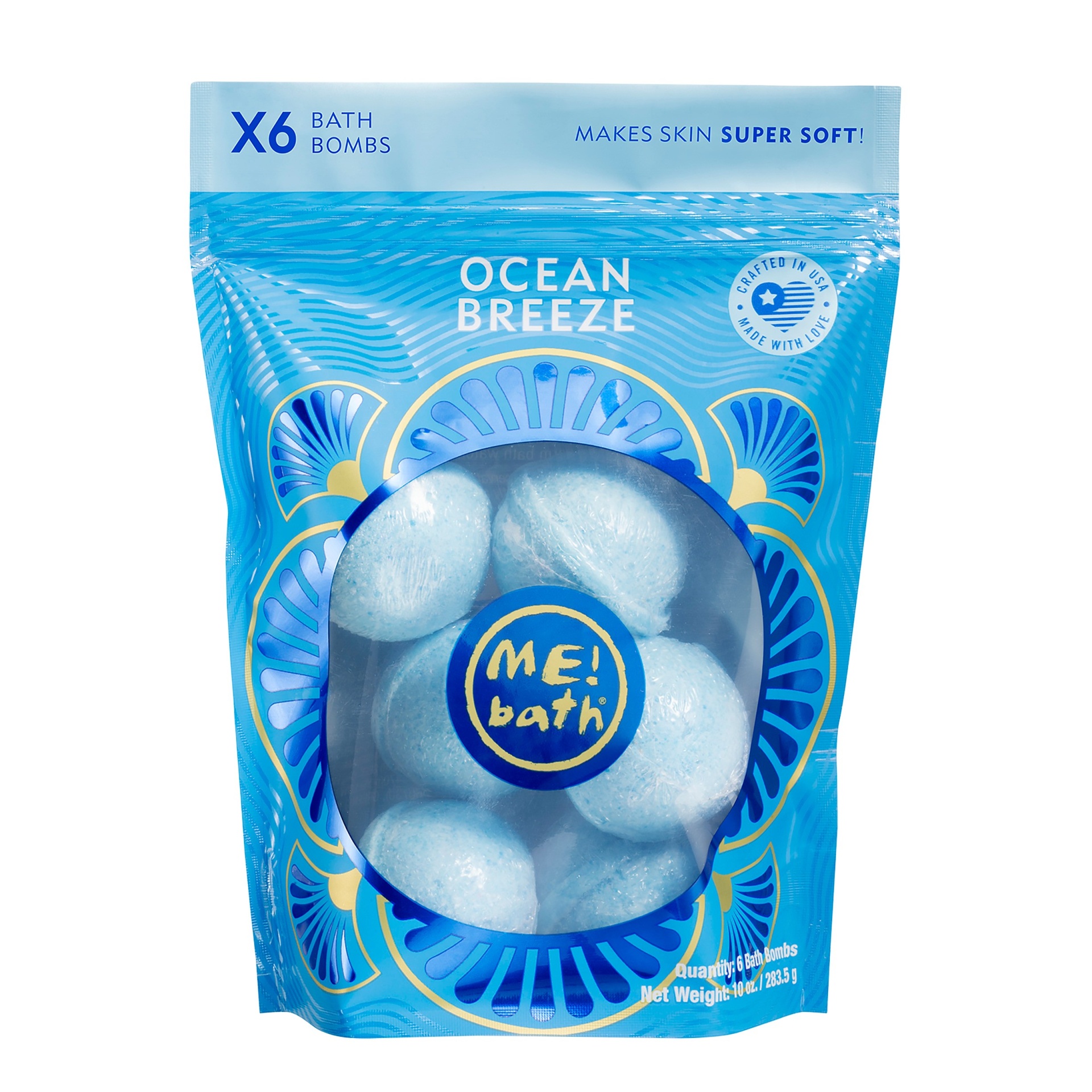 slide 1 of 4, Me! Bath Ocean Breeze Bath Soaks, 6 ct