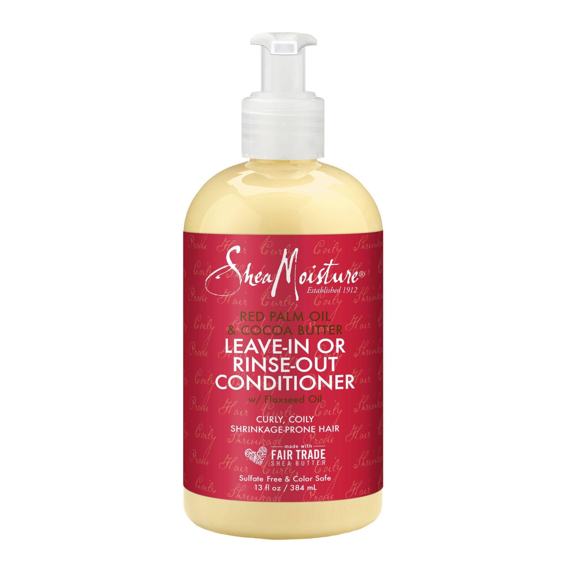 slide 1 of 6, SheaMoisture Red Palm Oil & Cocoa Butter Rinse Out or Leave In Conditioner - 13 fl oz, 13 fl oz