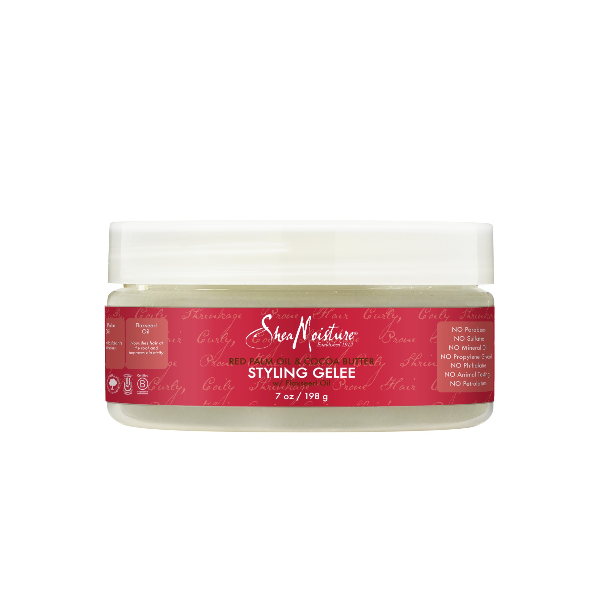 slide 1 of 3, SheaMoisture Red Palm Oil & Cocoa Butter Styling Gelee, 7 oz