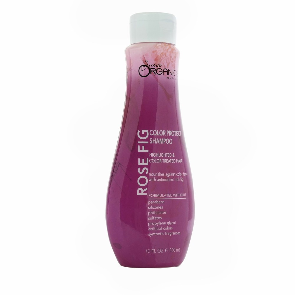 slide 3 of 5, Juice Organics Rose Fig Color Protect Hair Shampoo, 10 oz