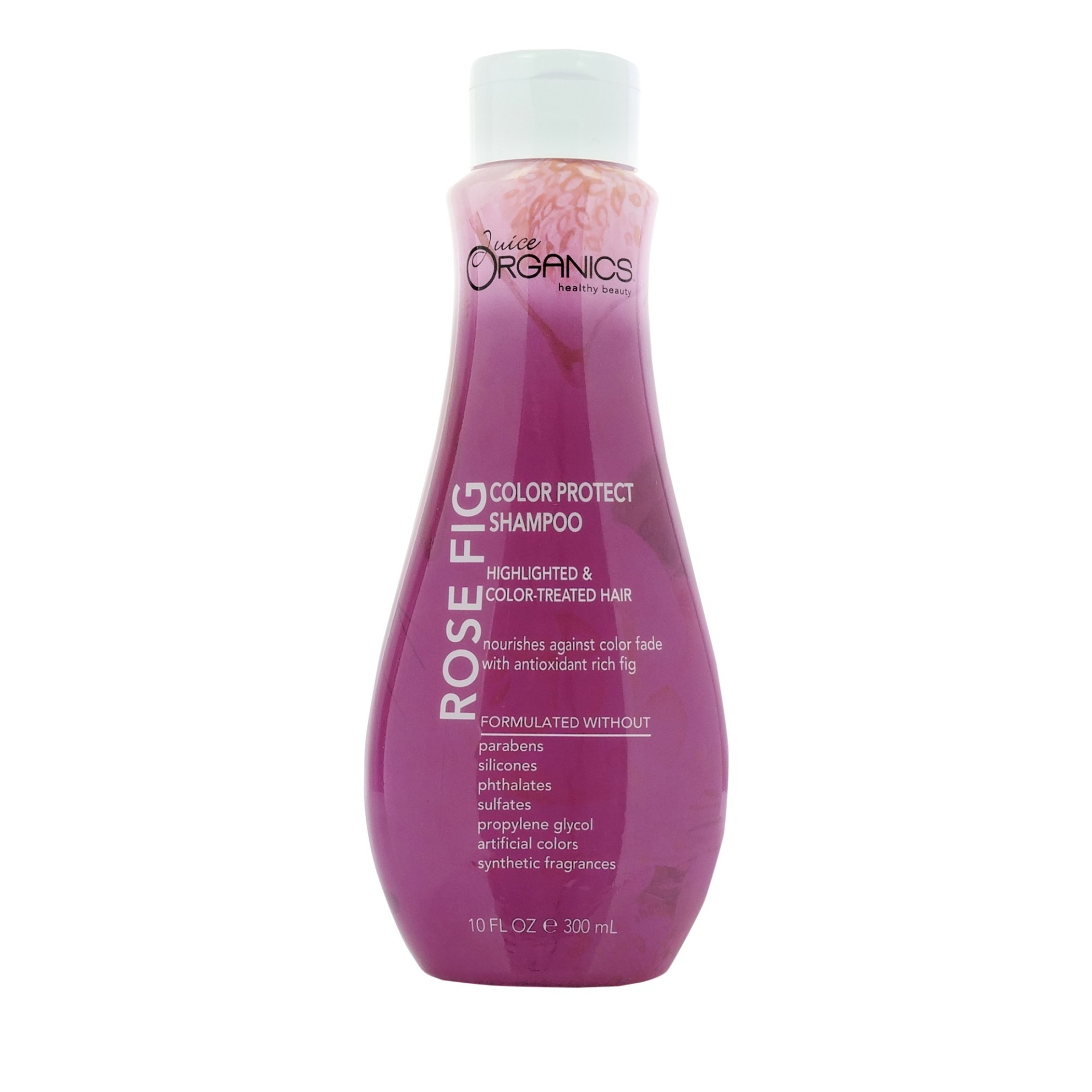 slide 1 of 5, Juice Organics Rose Fig Color Protect Hair Shampoo, 10 oz