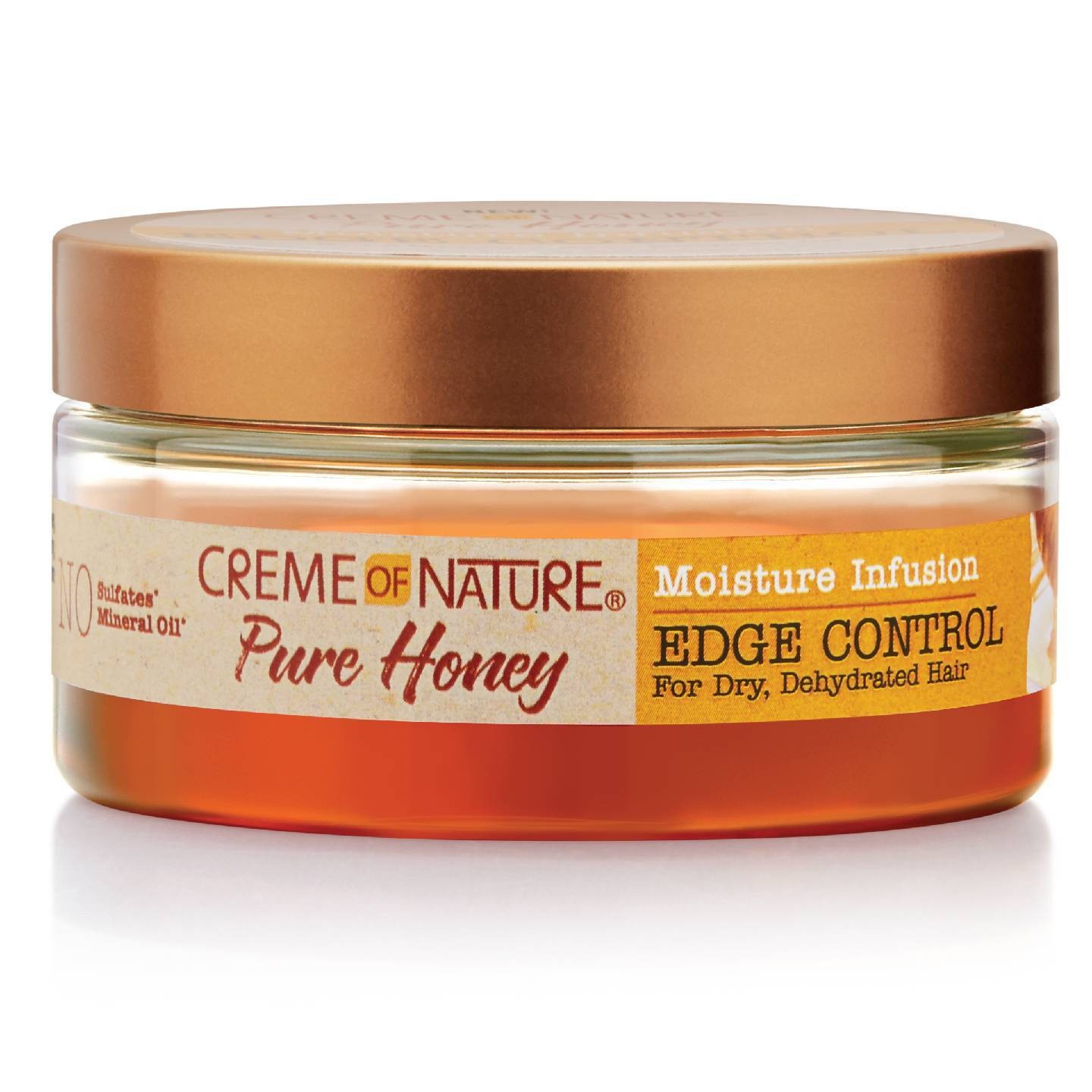 slide 1 of 4, Creme of Nature Pure Honey Moisture Infusion Edge Control, 2.25 fl oz