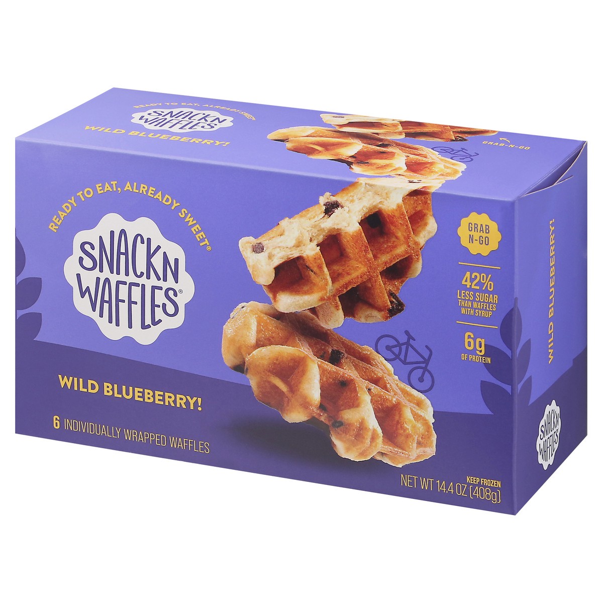 Snack'N Waffles Wild Blueberry 14.4 oz | Shipt