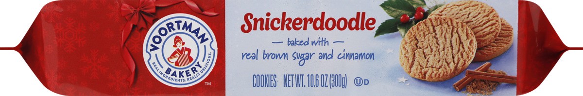 slide 9 of 11, Voortman Bakery Real Cinnamon Snickerdoodle, 10.6 oz