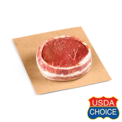 Hy-Vee Choice Reserve Beef Bacon-Wrapped Top Sirloin Fillet