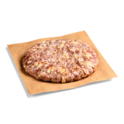 Bacon Cheddar Bratwurst Patties