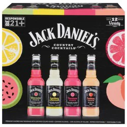 Jack Daniel's Country Cocktails Variety Pack 12 - 10 fl oz Bottles