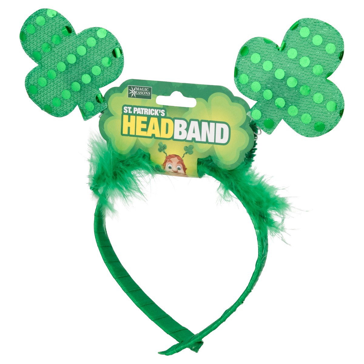 slide 12 of 12, Magic Seasons St Patricks Day Headband Head Bopper, 1 ct
