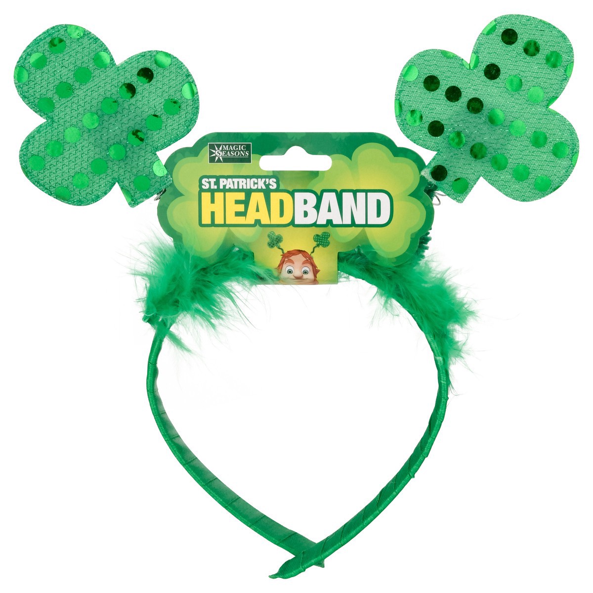 slide 3 of 12, Magic Seasons St Patricks Day Headband Head Bopper, 1 ct