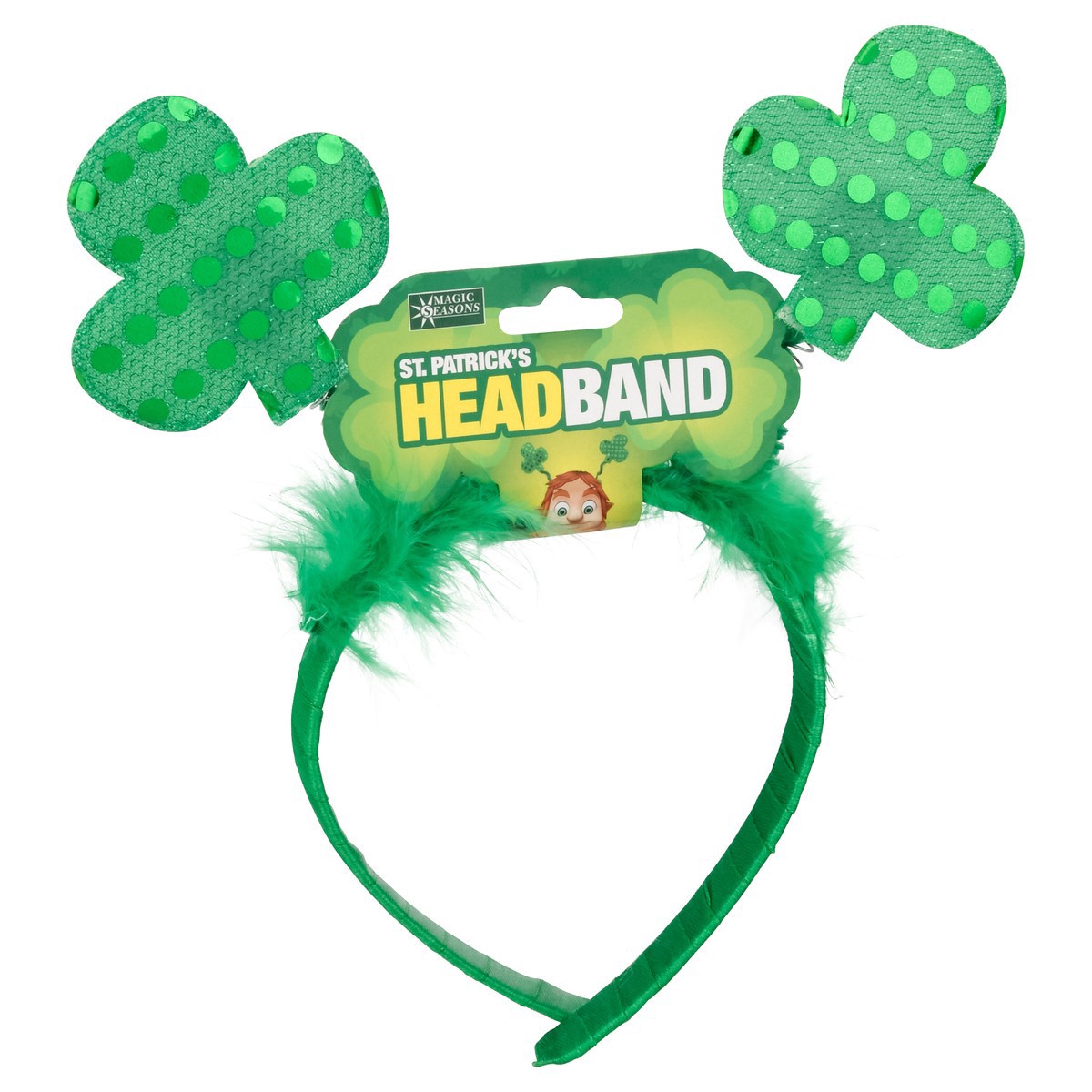 slide 11 of 12, Magic Seasons St Patricks Day Headband Head Bopper, 1 ct