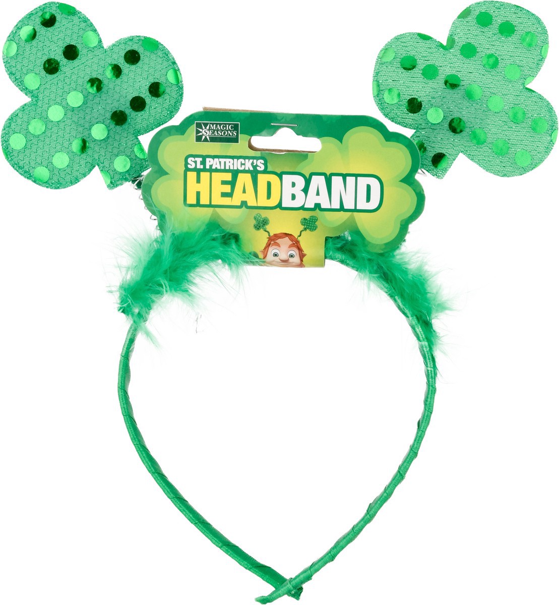 slide 2 of 12, Magic Seasons St Patricks Day Headband Head Bopper, 1 ct
