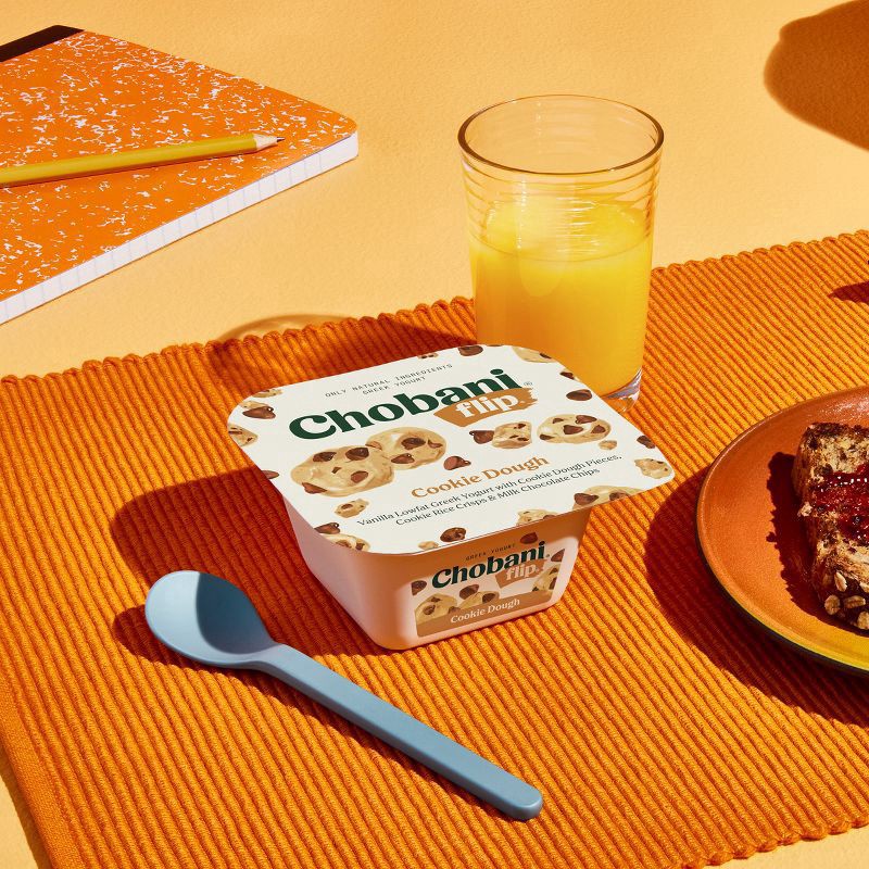 slide 3 of 7, Chobani Yogurt, Greek, Cookie Dough, 4 Value Pack, 4 ct