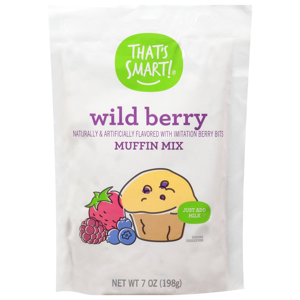 slide 8 of 16, That's Smart! Wild Berry Muffin Mix 7 oz, 7 oz