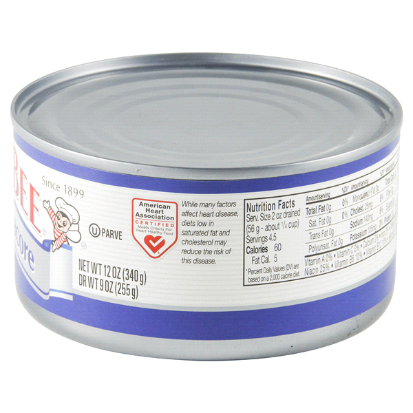 slide 8 of 13, Bumble Bee Solid White Albacore Premium Tuna in Water, 12 oz