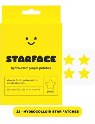 Starface Hydro Star Pimple Patches - 32 ea