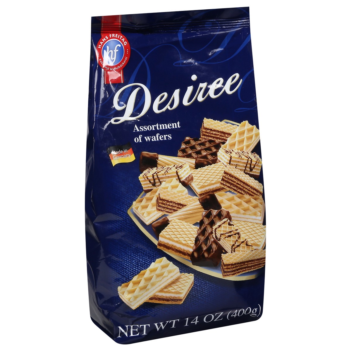 slide 4 of 9, Hans Freitag Assorted Wafers, 14 oz