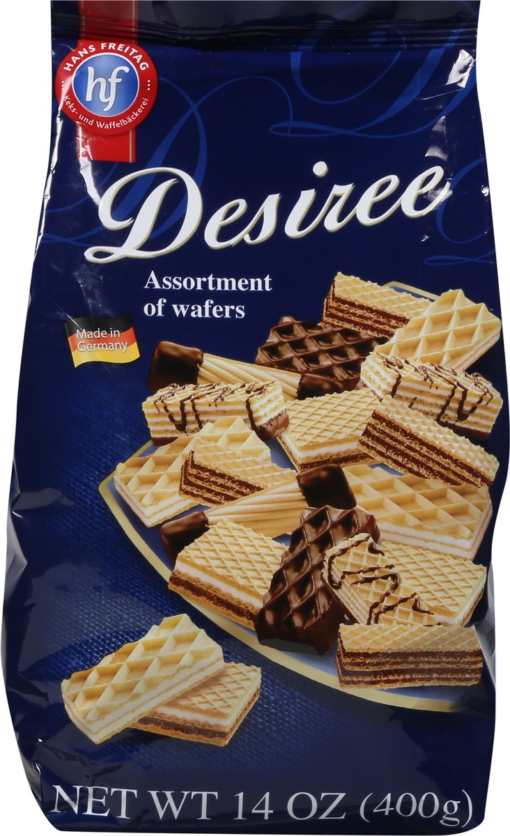 slide 2 of 9, Hans Freitag Assorted Wafers, 14 oz