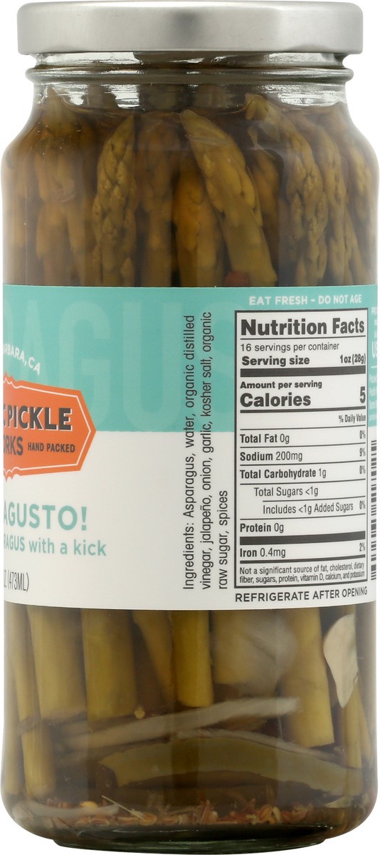 slide 11 of 11, Pacific Pickle Works - Asparagusto, 16 oz