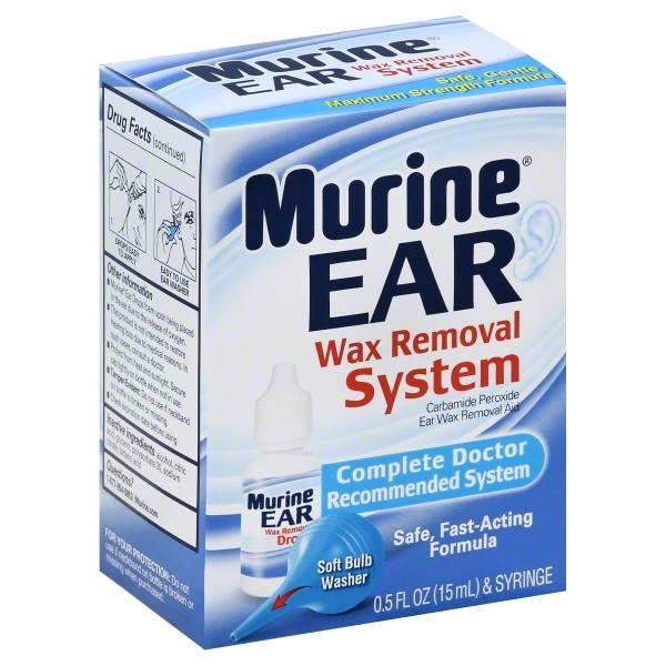 slide 1 of 1, Murine Ear Wax Removal Sysem With Bulb, 0.5 oz