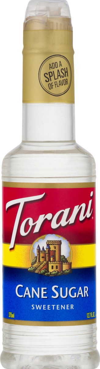 slide 1 of 9, Torani Cane Sugar Sweetener 375 ml, 375 ml