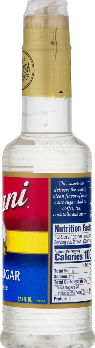 slide 8 of 9, Torani Cane Sugar Sweetener 375 ml, 375 ml