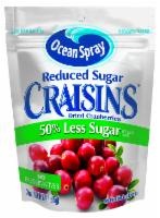 slide 1 of 1, Ocean Spray Reduced Sugar Craisins, 3 oz